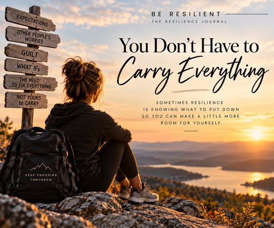 You Don’t Have to Carry Everything