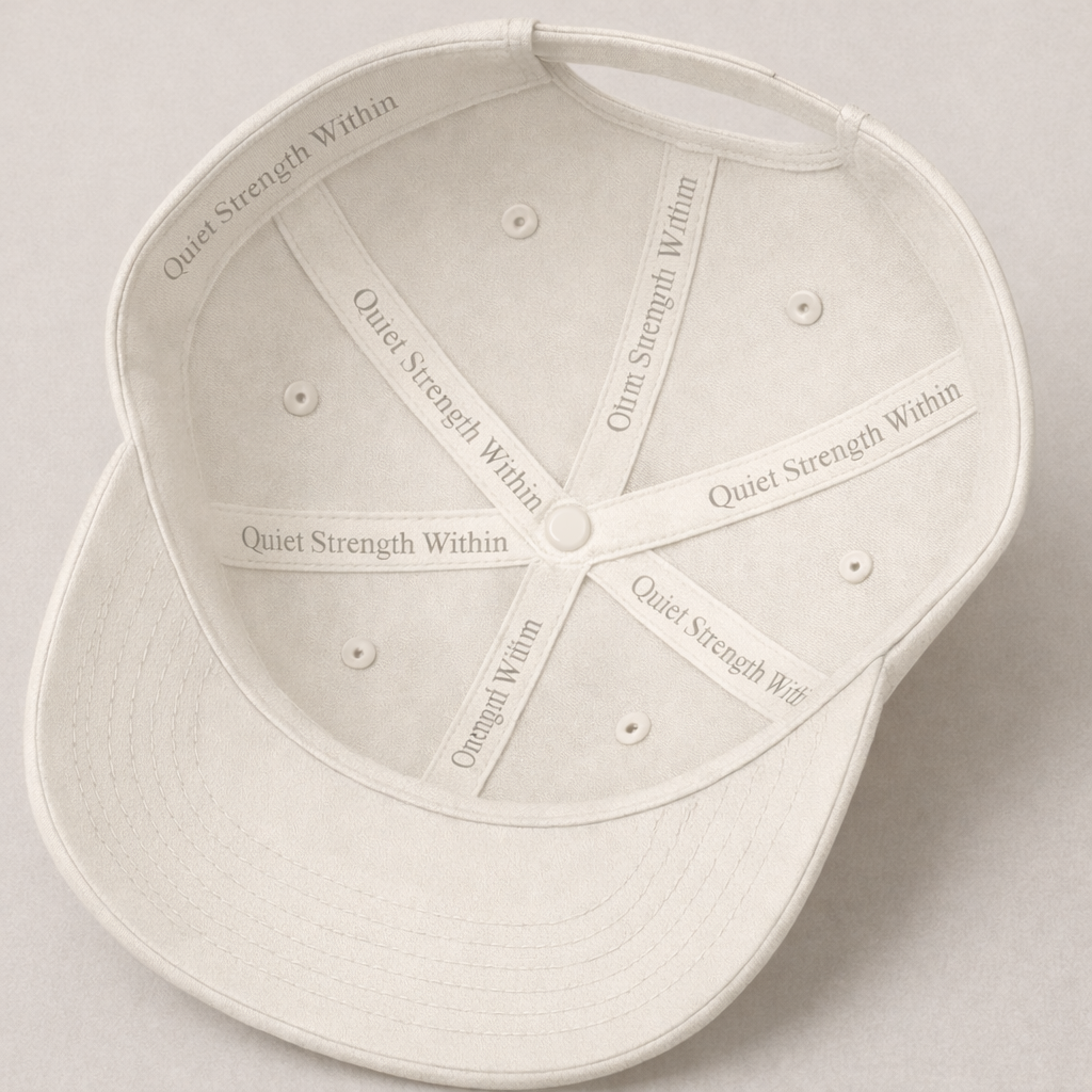 Be Resilient 100% Cotton Twill Baseball Cap - Starlight
