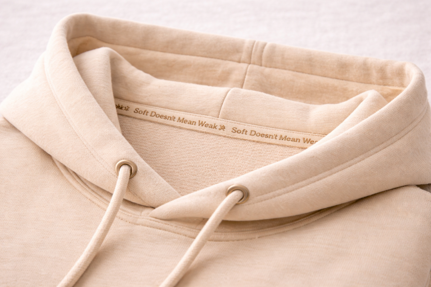 Be Resilient 100% Premium Hoodie - Beige