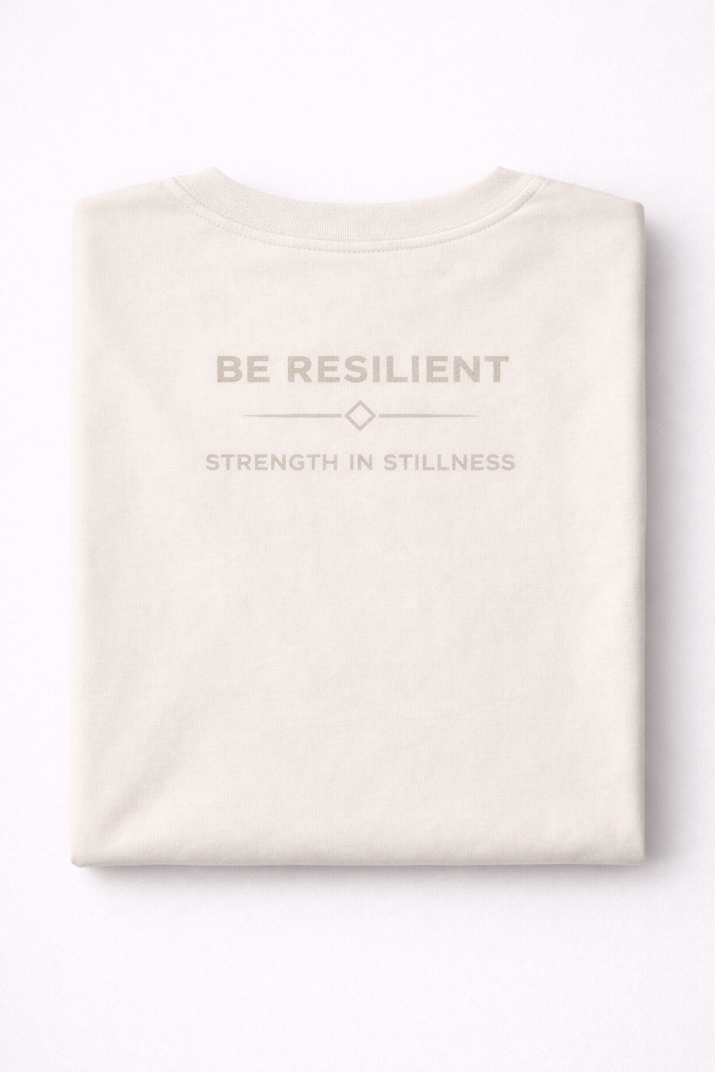 Be Resilient 100% Cotton T-Shirt - Starlight