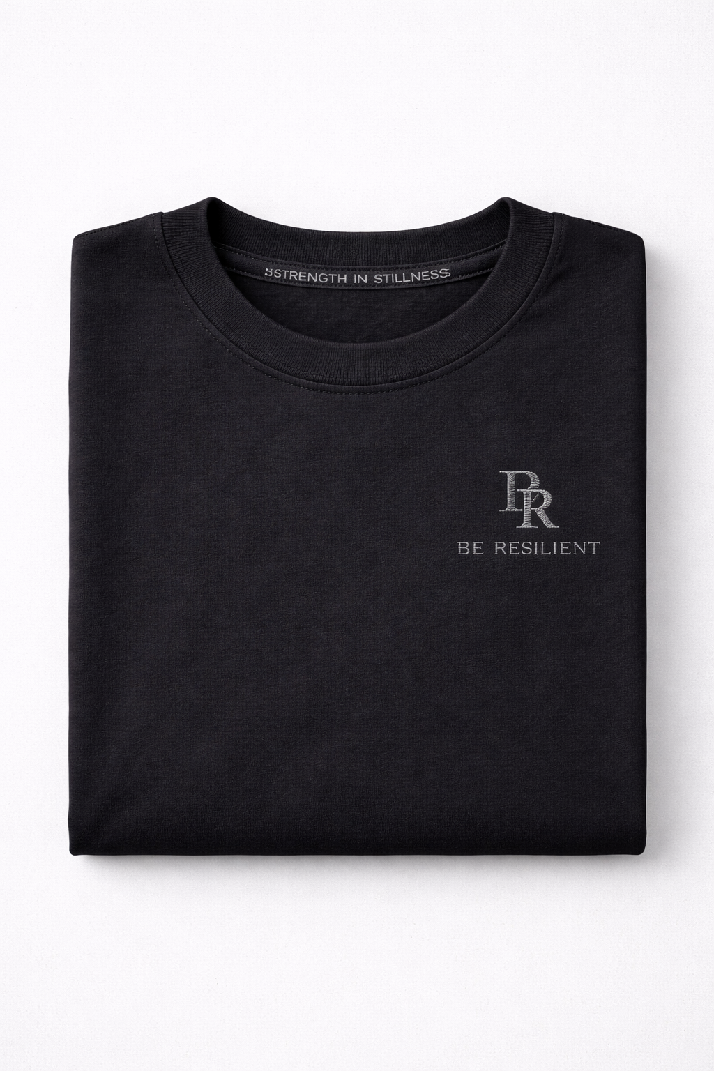Be Resilient 100% Cotton Signature T-Shirt - Black